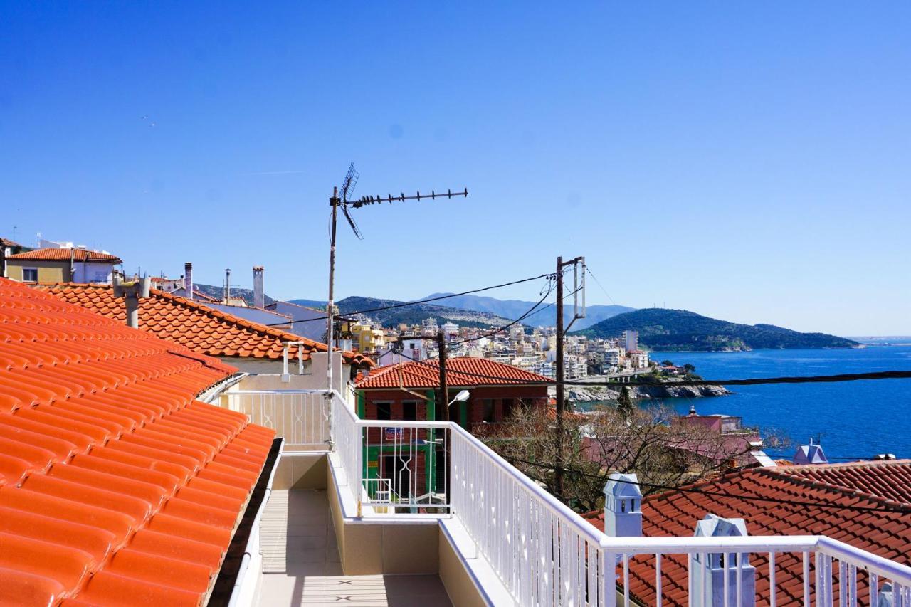 Ferienwohnung Rustic Maisonette Kavala Exterior foto